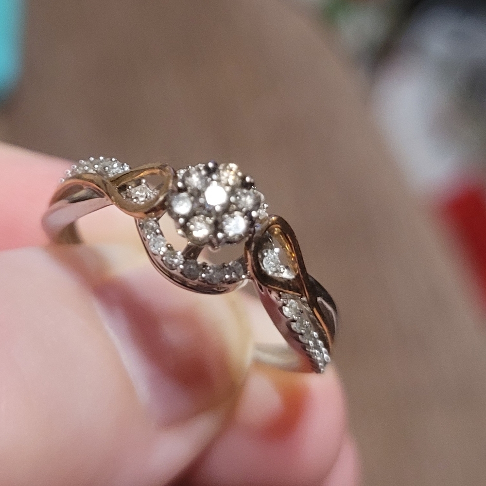 Zales 1/4 cttw diamond ring